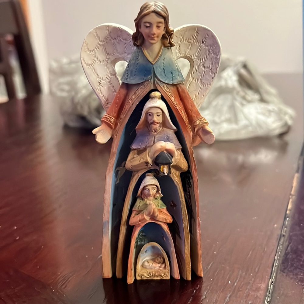 Miniature Nativity Scene